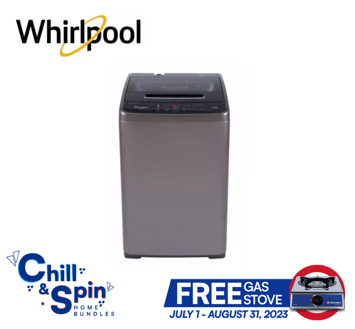 whirlpool 7.8 automatic washing machine