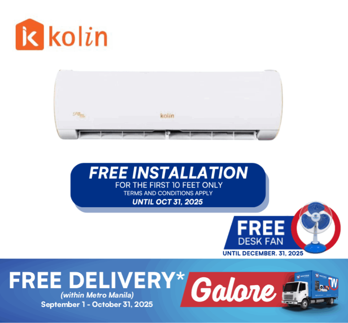 Kolin KSGIWF15WFY8K1M32 Western Appliances