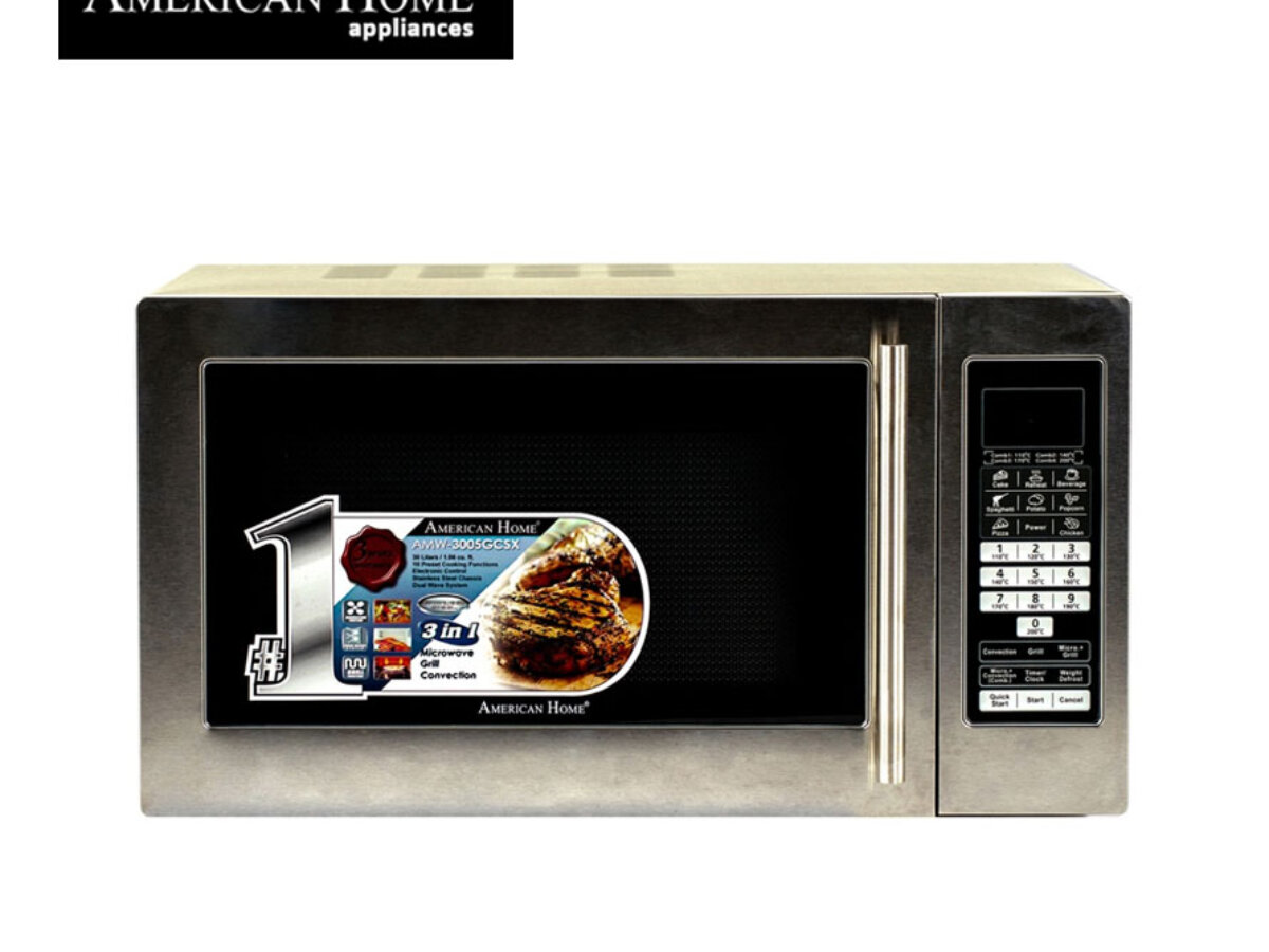 American home microwave oven deals with grill