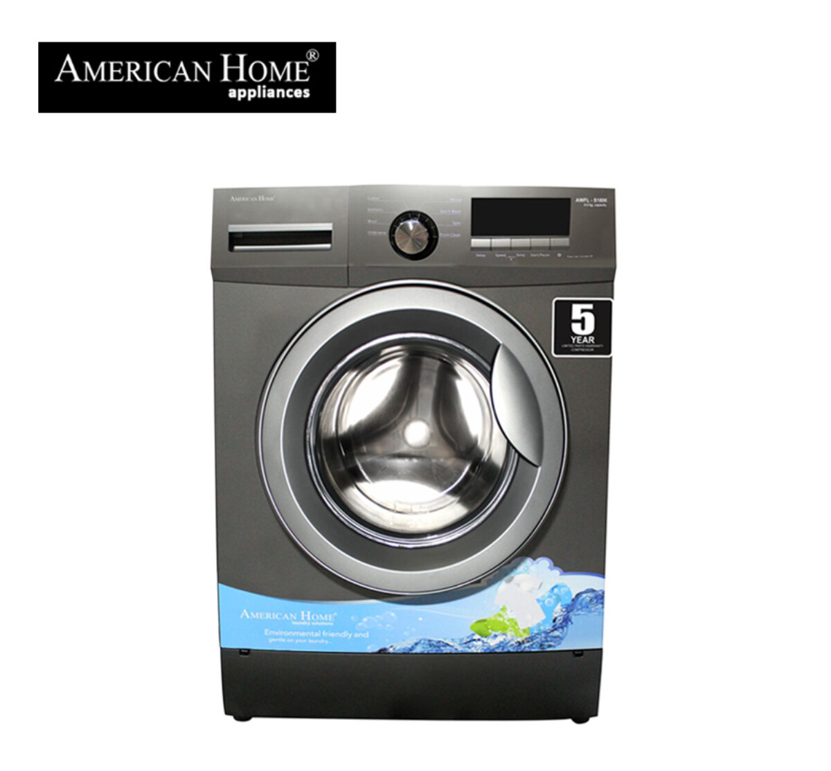 American home front load washing deals machine