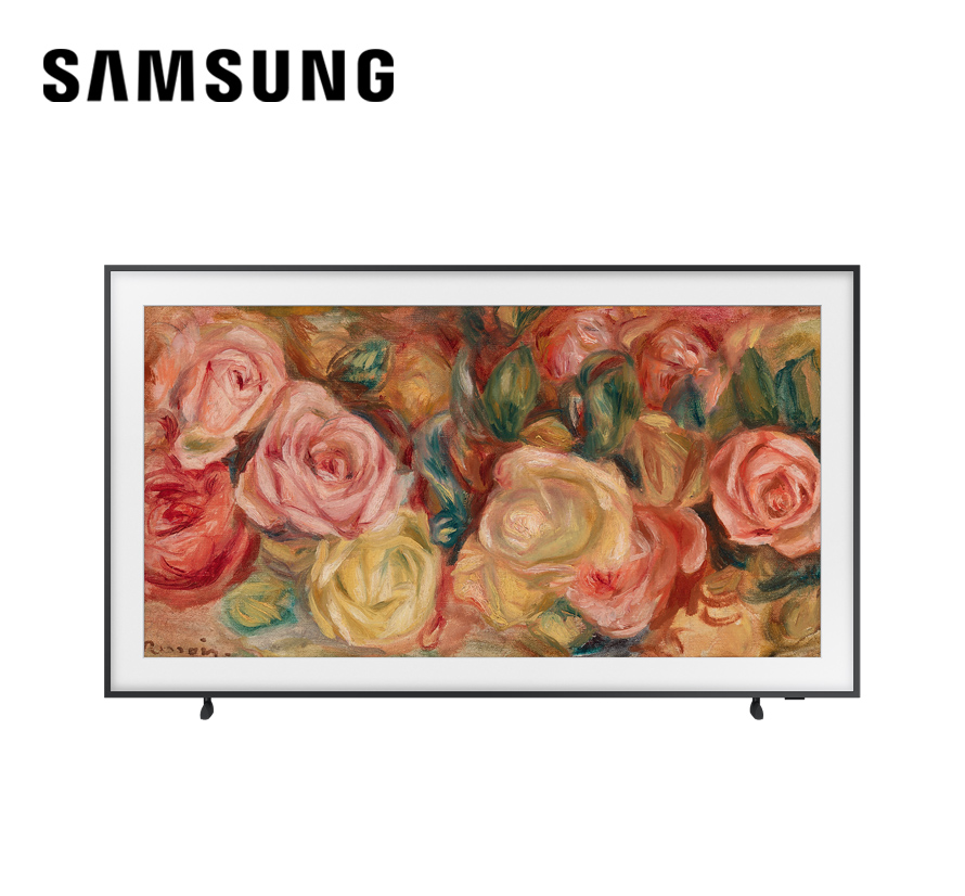 Samsung QA55LS03DAG, a 4K UHD TV that features an innovative Art Mode which transforms your living space into a gallery