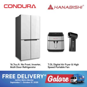 Condura CMD183IW & Hanabishi HAFRYER70SSDIG