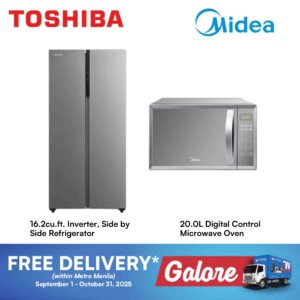 Toshiba GRRS600WIPMH & Midea FP61MMV020LETHS