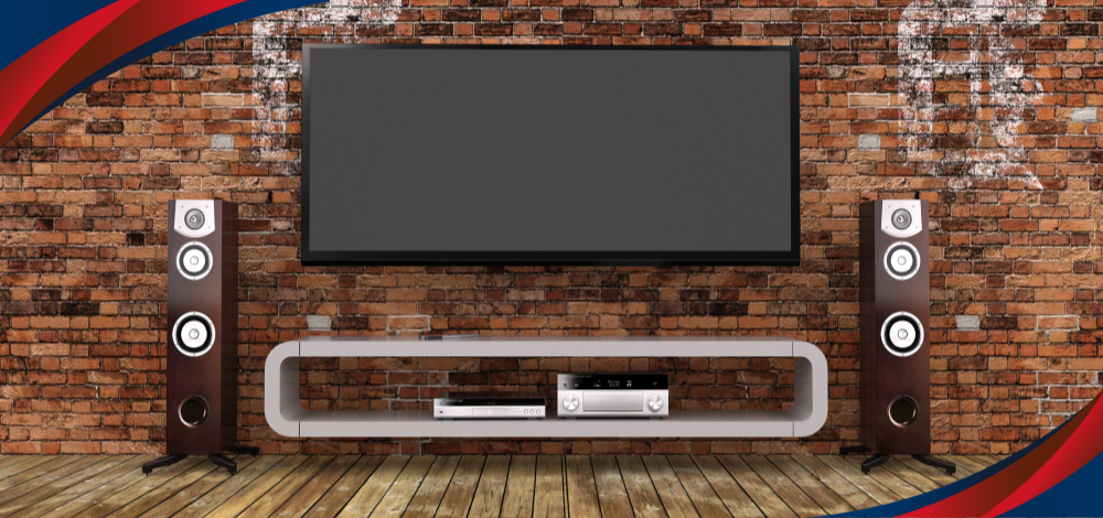 A sample setup of a home entertainment system in the Philippines