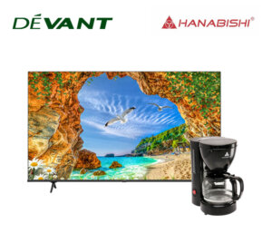 Devant 65UHD205 and Hanabishi HCM10BBK