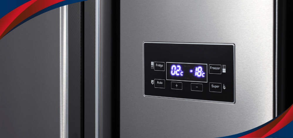 Photo of an inverter side by side refrigerator available in the Philippines