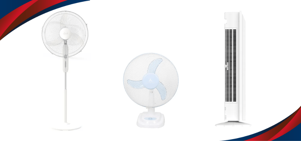 Photo of electric fans from the best brands in the Philippines